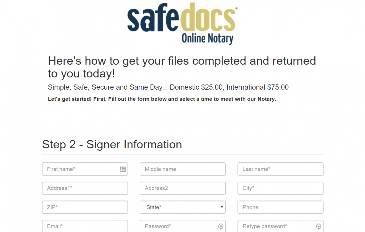 SafeDocs Online Notary Review Notary Reports